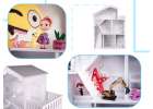 LULILO Shelf bookcase toy house 2-in-1 CALLA 116cm XXL 4