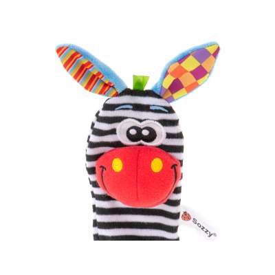 Rattle toy foot socks 2pcs.