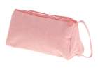 School pencil case double sachet cosmetic bag pink 5
