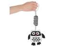 Sensory pendant rattle contrast owl 6