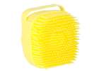 Silicone brush for washing dogs cats yellow 4