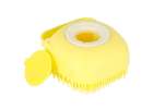 Silicone brush for washing dogs cats yellow 6