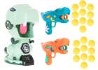 Target shooting 2 guns + 20 balls dinosaur 4