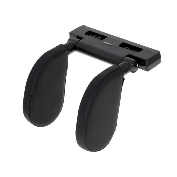 Zagłówek samochodowy regulowany na głowe szyje czarny