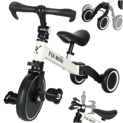 Balance bike tricycle Trike Fix Mini 3in1 with pedals white