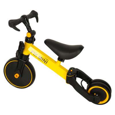 Balance bike tricycle Trike Fix Mini 3in1 with pedals yellow