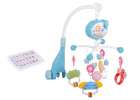 Carousel star design lullabies blue + remote control 3