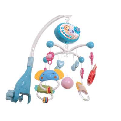 Carousel star design lullabies blue + remote control