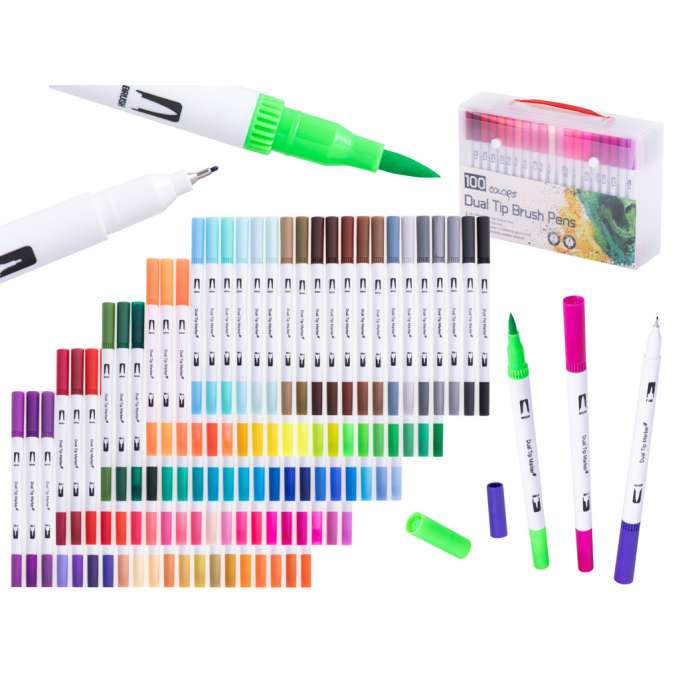 Color markers marker pens set of 100pcs