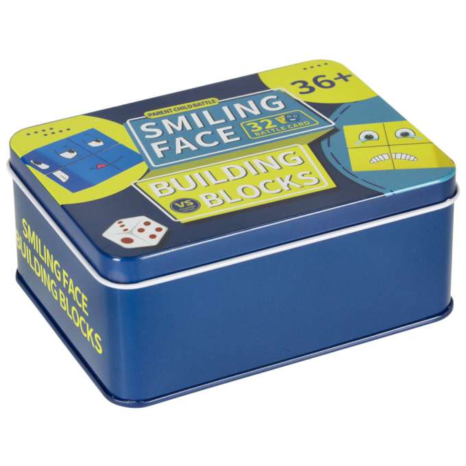 Creative blocks challenge changing face in a can
