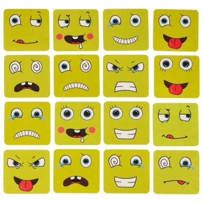 Creative blocks challenge changing face in a can