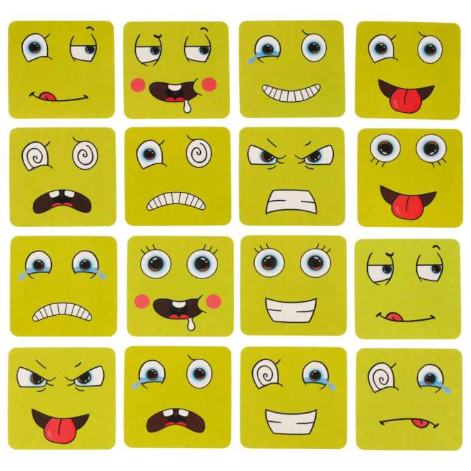 Creative blocks challenge changing face in a can