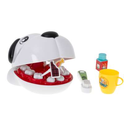 Dog dog at the dentist sick tooth cure tooth