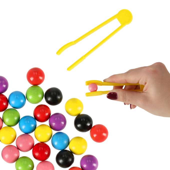 Educational puzzle colorful montessori balls