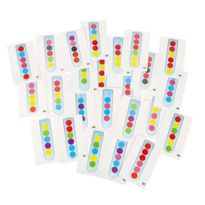 Educational puzzle colorful montessori balls