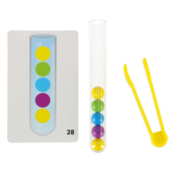 Educational puzzle colorful montessori balls