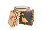 Foam puzzle mat / playpen 36-piece dinosaurs 143cm x 143cm x1cm 4