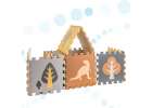 Foam puzzle mat / playpen 36-piece dinosaurs 143cm x 143cm x1cm 5