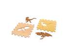 Foam puzzle mat / playpen 36-piece dinosaurs 143cm x 143cm x1cm 12