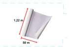 Foil roll self-adhesive veneer wallpaper oak white 1,22x50m 3