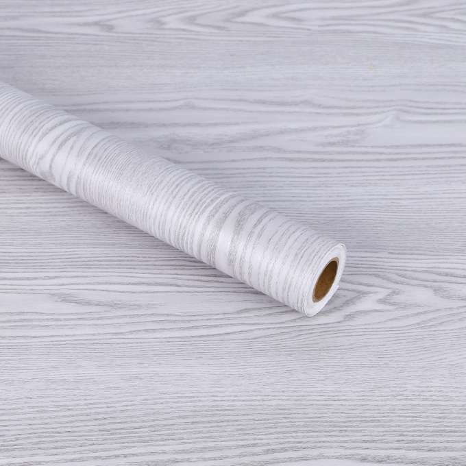 Folia rolka samoprzylepna dąb srebrno-szary 1,22x50