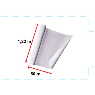Folia rolka samoprzylepna okleina tapeta biały marmur - jazz 1,22x50m