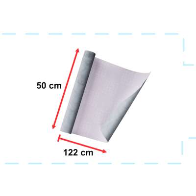 Folia rolka samoprzylepna okleina tapeta szary marmur 1,22x50m