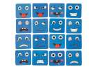 Gra edukacyjne wyzwania nauka emocji klocki drewniane 5