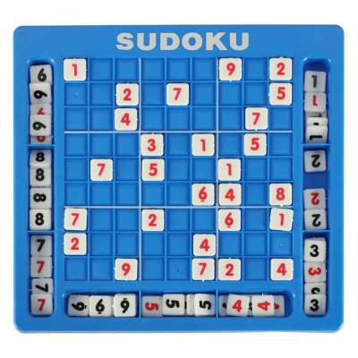 Gra logiczna liczbowa łamigłówka sudoku