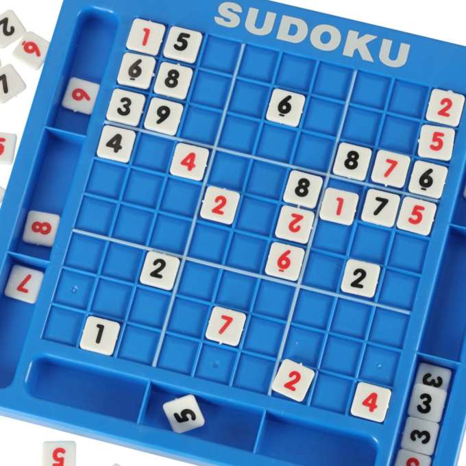 Gra logiczna liczbowa łamigłówka sudoku