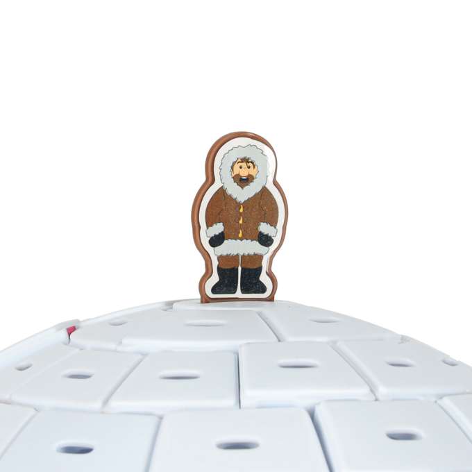 Gra zręcznościowa zbuduj igloo pingwiny