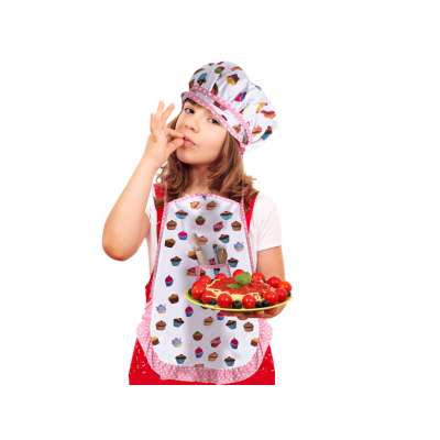 Kitchen set for cooking apron + accessories