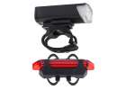 LED bicycle light rear-front set USB 6
