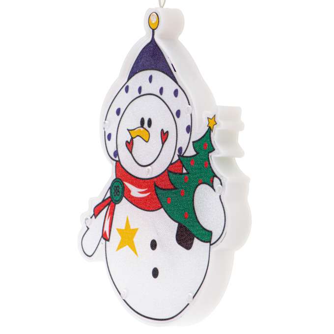 LED lights hanging Christmas decoration snowman