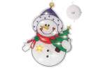 LED lights hanging Christmas decoration snowman 7