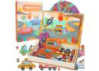 Magnetic means of transportation puzzle 1