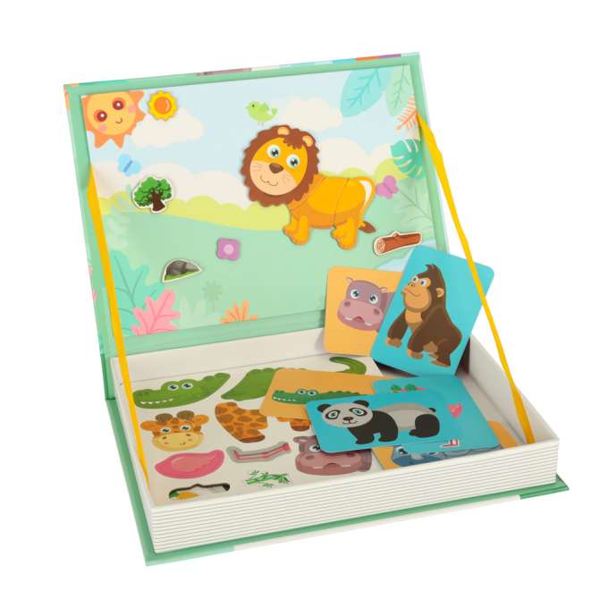 Magnetic puzzle animals safari 47el.