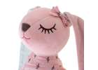 Maskotka pluszowa królik różowy 52cm 3