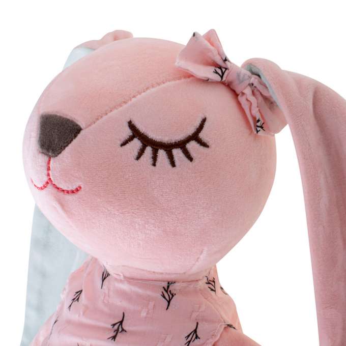 Plush mascot rabbit pink 52cm