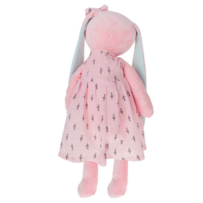Plush mascot rabbit pink 52cm