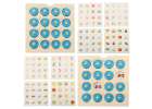 Puzzle drewniane gra planszowa memory + 4 karty 5