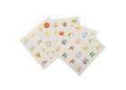Puzzle drewniane gra planszowa memory + 4 karty 6