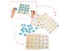 Puzzle drewniane gra planszowa memory + 4 karty 7