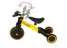 Rowerek Trike Fix Mini biegowy trójkołowy 3w1 z pedałami żółty 9