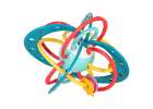 Sensory rattle teether for toddler turquoise 2
