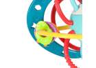 Sensory rattle teether for toddler turquoise 7