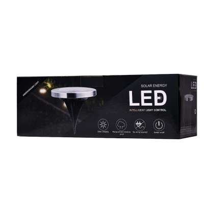 Solar garden LED ground invasion lamp 12pcs