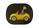 Static curtain sunshade car window cover giraffe 2