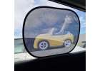 Static curtain sunshade car window cover giraffe 5