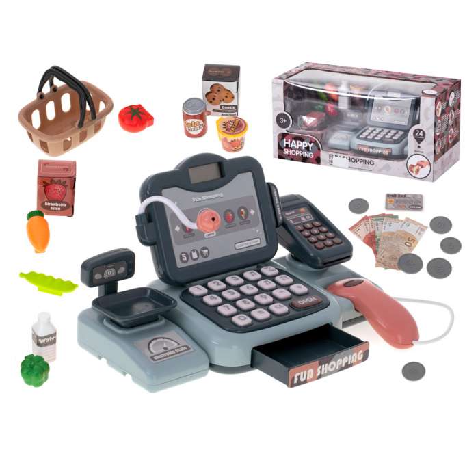 Store cash register shopping cart terminal